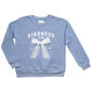 Girls (7-16) No Comment 3D Lace Bow Kindness Club Crew Sweatshirt - image 2