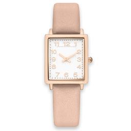 Womens Blush Strap Analog Watch - 14909R-07-H12