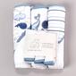 Elephant and Castle 6pc. Whale & Stripe Bath Set - image 1