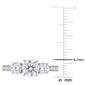 Diamond Classics&#8482; 10kt. White Gold Moissanite Ring - image 3