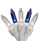 Northlight Seasonal 100ct. Blue Icicle Mini Christmas Light Set - image 1
