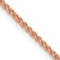 Gold Classics&#40;tm&#41; 1.0mm. Rose Gold Diamond Cut Cable Anklet - image 1