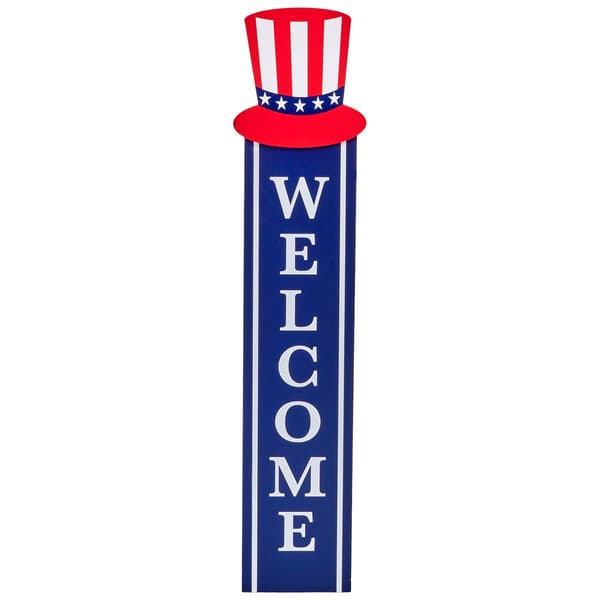 New View Americana Welcome Porch Sign - image 