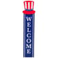 New View Americana Welcome Porch Sign - image 1