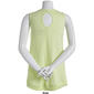 Womens The Sweatshirt Project Solid Swing Tank Top w/Back Cutout - image 2