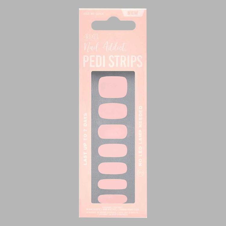 Ardell Nail Addict Pedicure Strips - Kiss Me Quick