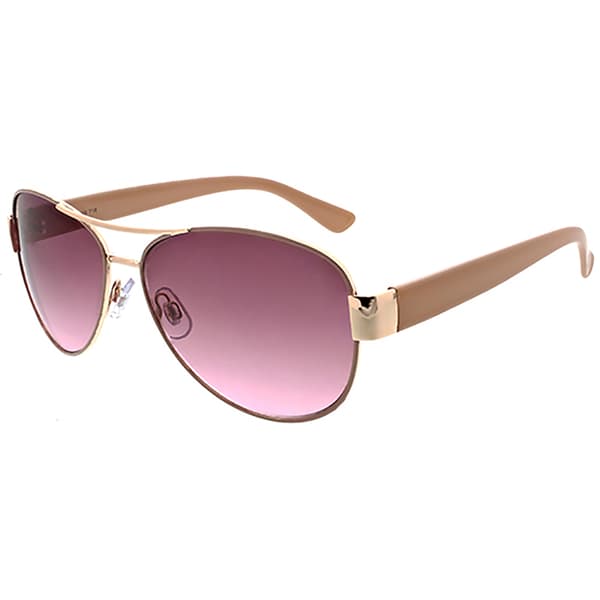 Womens Ashley Cooper(tm) Round Aviator Sunglasses - image 