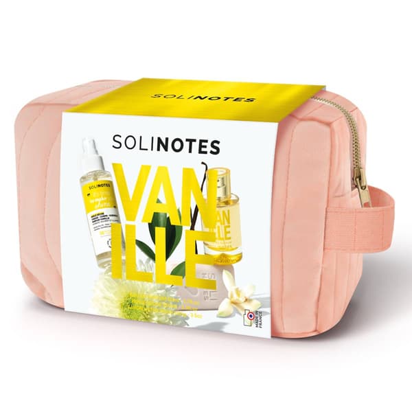 Solinotes 3pc. Vanilla Beauty Pouch Set - image 