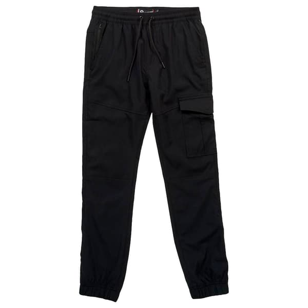 Young Mens Akademiks Harness Tech Cargo Joggers - image 