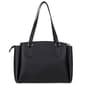 Julia Buxton Pebble Vegan Leather Triple Compartment Satchel - image 2