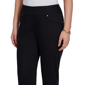 Womens Ruby Rd.Tropical Noir Embroidered Cutout Tencel Denim - image 5