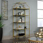 Sauder International Lux Bookcase - Satin Gold - image 2