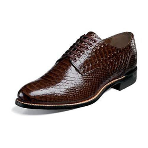 Mens Stacy Adams Madison Plain Toe Oxfords - Brown - image 