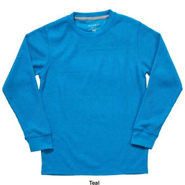 Boys (8-20) Architect® Solid Thermal Crew Neck T-Shirt