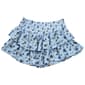 Girls (7-16) No Comment Floral Smocked Tiered Skort - image 2