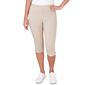 Womens Ruby Rd. Key Items Tech Pull-On Clamdigger Pants - image 1