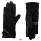 Womens Isotoner Fleece Gloves with Overlap Wrist - image 2