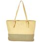 Gloria Vanderbilt Laser Cut Tote - image 1