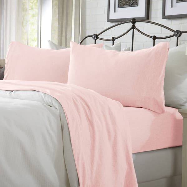 FreshFolds Carmen Ultra-Soft Cotton Jersey Knit Sheet Set - image 