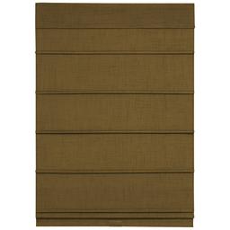 5in. Cordless Textured Fabric Roman Shades - Cafe