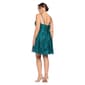 Juniors Plus Blondie Nites Ruffle Bust Sequin Corset Party Dress - image 3