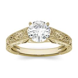 Charles & Colvard&#40;R&#41; Forever One&#40;tm&#41; 14kt. Gold Moissanite Ring