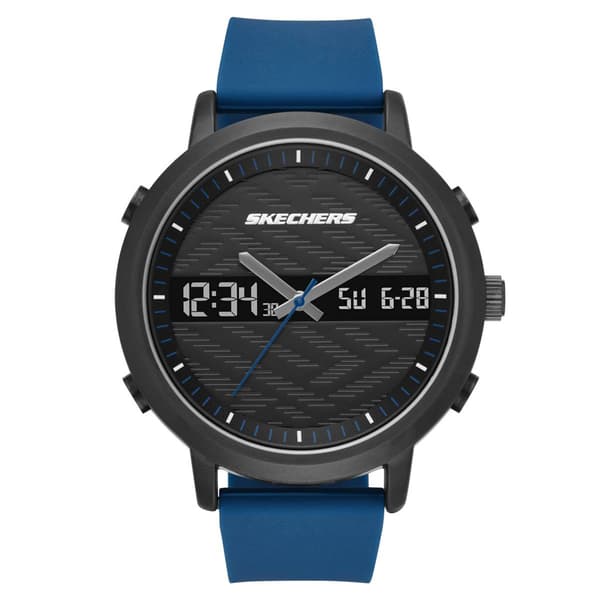 Mens Skechers Blue Lawndale Analog & Digital Watch - SR5072 - image 
