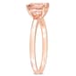 Gemstone Classics™ 10kt. Rose Gold Morganite Solitaire Ring - image 3
