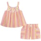 Girls &#40;4-6x&#41; Kids Headquarters&#40;R&#41; 2pc. Stripe Tank Top & Shorts Set - image 1