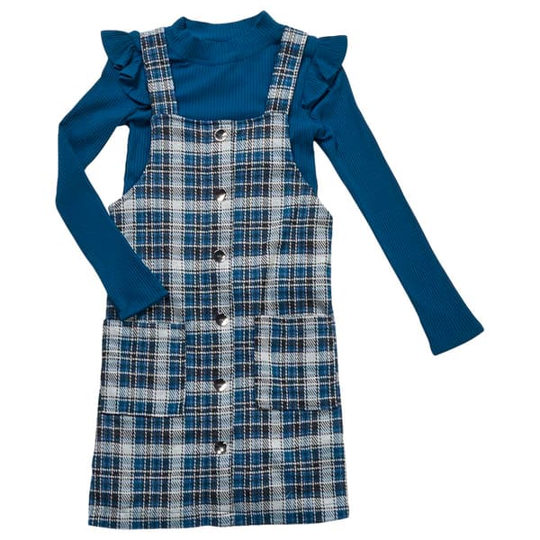Girls &#40;7-16&#41; Bonnie Jean 2pc. Long Sleeve Jumper Set - image 