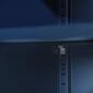 South Shore Crea Dark Blue Metal 1-Door End Table - image 5