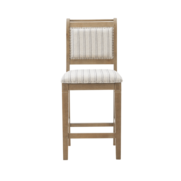 Linon Home Decor Emmy Grey Counter Stool