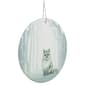 Northlight Seasonal 4in. Arctic Fox Disc Christmas Ornament - image 5