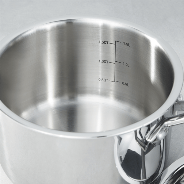 BergHOFF Professional Tri-Ply 2qt. Saucepan with Lid