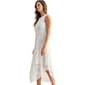 Womens CITY BLUES Solid Ribbon Lace Midi Dress - image 3
