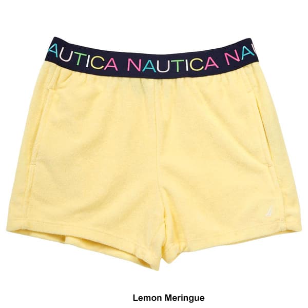 Girls &#40;7-16&#41; Nautica Pull On Shorts w/ Logo Elastic