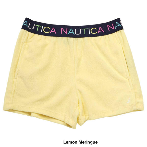 Girls &#40;7-16&#41; Nautica Pull On Shorts w/ Logo Elastic