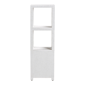 bali & pari Xavier Grasscloth Tall Storage Cabinet - image 5
