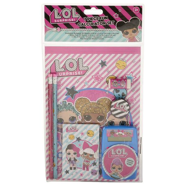 L.O.L. Surprise! 7pc. Calculator Set in Bag - image 