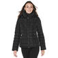 Womens Calvin Klein Short Puffer Coat with Chest Zipper - image 1