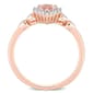 Gemstone Classics&#8482; 18kt. Rose Gold Morganite Heart Ring - image 4