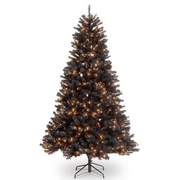 National Tree 6.5ft. Pre-lit North Valley(R) Black Spruce Tree