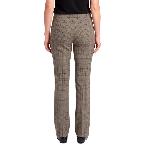 Womens Zac & Rachel Plaid Straight Leg Pants