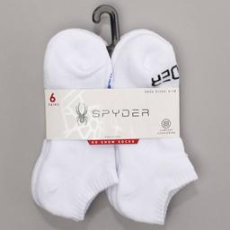 Boys Spyder 6pk. No Show Socks
