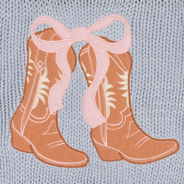 Girls &#40;7-16&#41; Rare Editions Cowgirl Boot Sweater & Fringe Dress