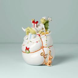 Lenox(R) Merry Grinchmas Cookie Jar with Lid