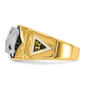 Mens Gentlemen’s Classics™ 14kt. Gold 1/6ctw. Diamond Rite Ring - image 3