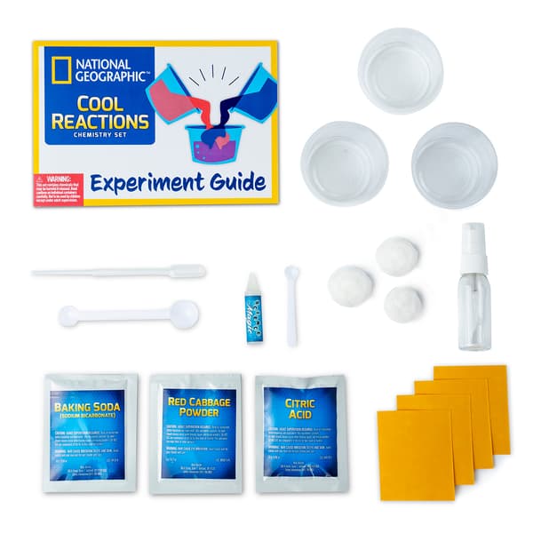 National Geographic Cool Reactions Chemistry Kit