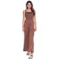 Juniors Madden Girl Smocked Bodice Double Strap Wide Leg Jumpsuit - image 3