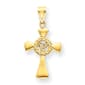 Unisex Gold Classics&#40;tm&#41; 14kt. Celtic Cross Pendant - image 1